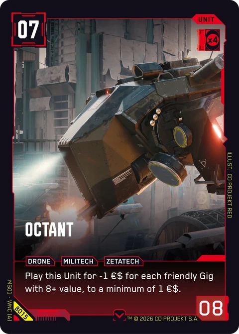 Octant - Cyberpunk TCG card