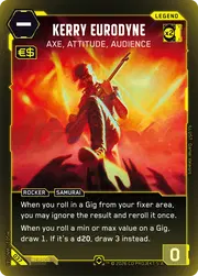 Kerry Eurodyne: Axe, Attitude, Audience MS01-037