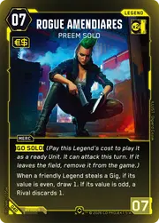 Rogue Amendiares: Preem Solo MS01-040