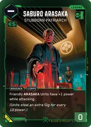 Saburo Arasaka: Stubborn Patriarch SD02-013