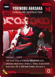 Yorinobu Arasaka: Embracing Destruction SD02-001