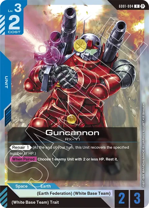 Guncannon - Gundam Card Game card