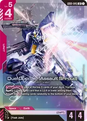 Duel Gundam (Assault Shroud) GD01-045