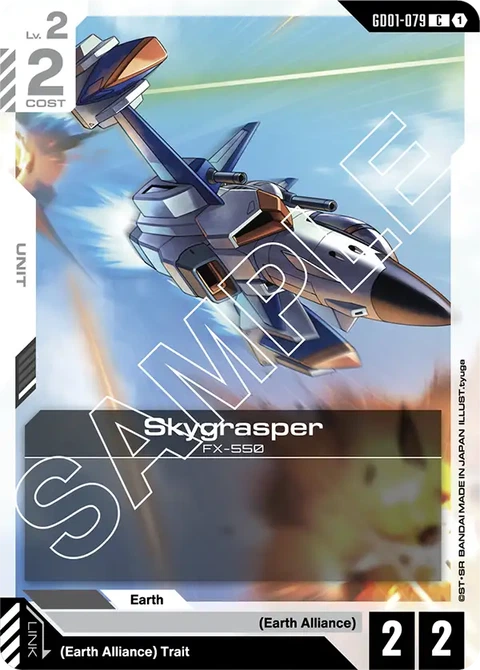 Skygrasper - Gundam Card Game card