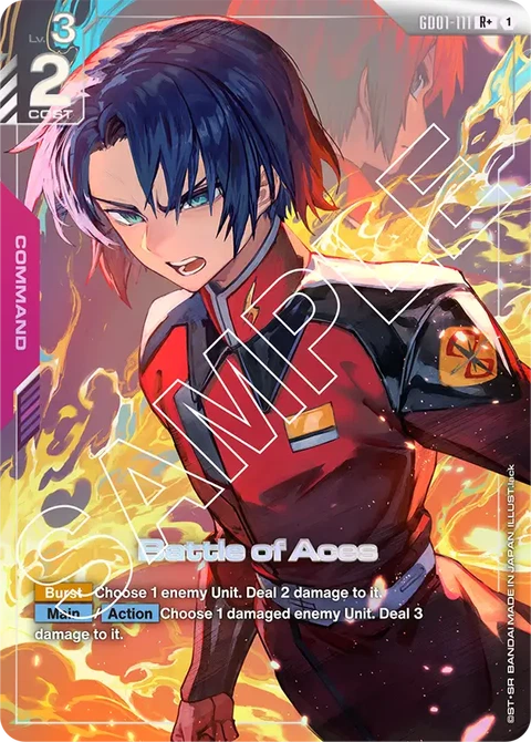 Battle of Aces - Gundam Card Game card