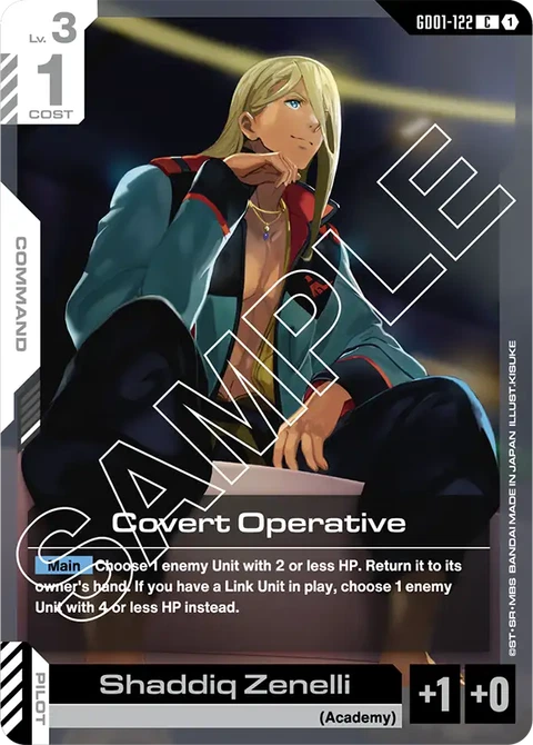 Covert Operative - Gundam Card Game card
