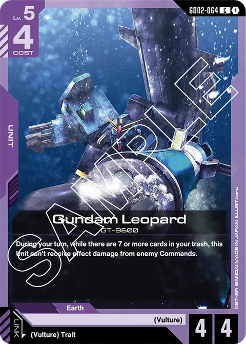 Gundam Leopard - Gundam Card Game card