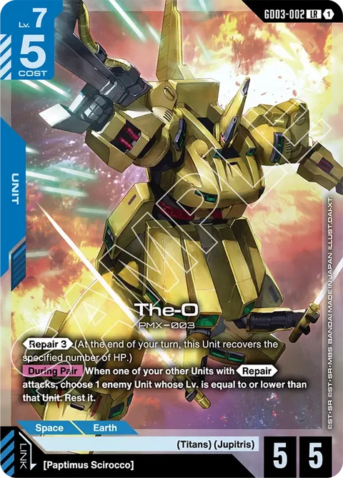 The-O, Gundam Card Game Main Card