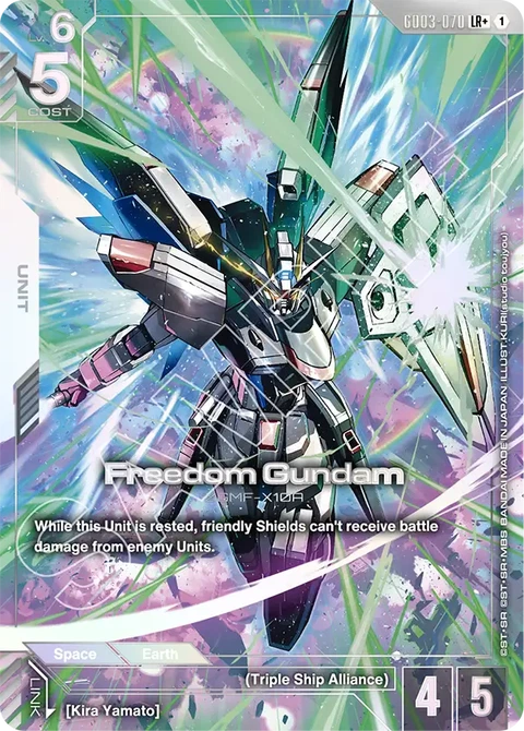 Freedom Gundam - Gundam Card Game card