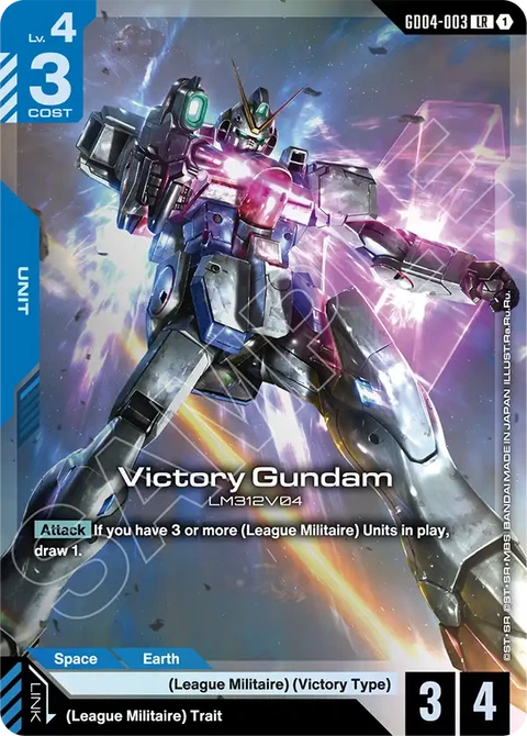 Victory Gundam - Gundam Card Game card