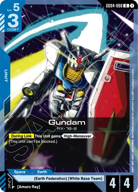 Gundam - Gundam Card Game card