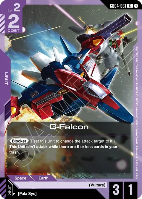 G-Falcon - Gundam Card Game card
