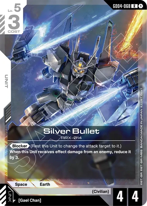 Silver Bullet, Gundam Card Game Main Card