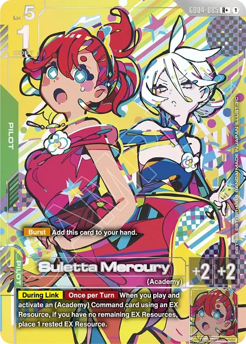 Suletta Mercury - Gundam Card Game card