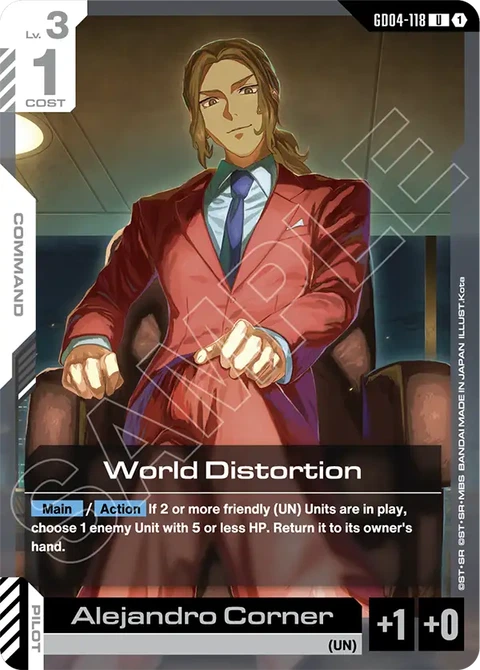 World Distortion - Gundam Card Game card