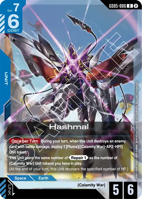 Hashmal - Gundam Card Game card