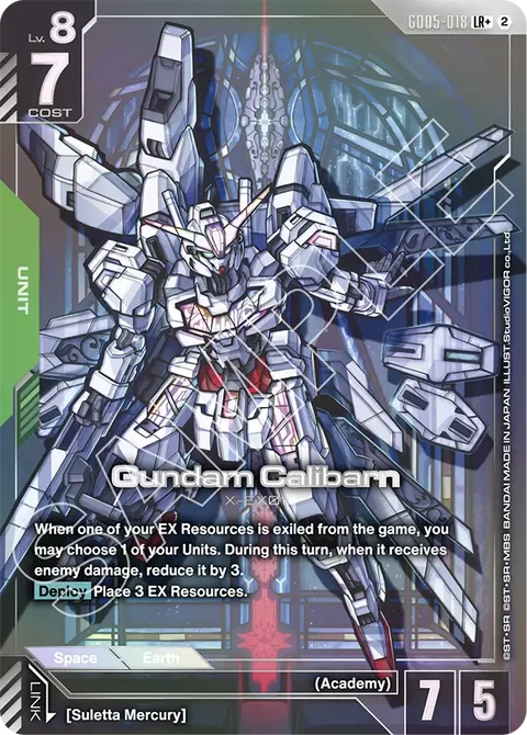 Gundam Calibarn - Gundam Card Game card