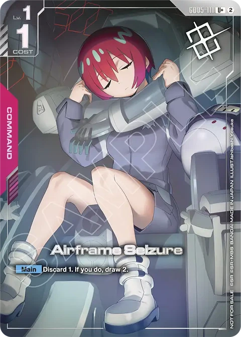 Airframe​ Seizure - Gundam Card Game card