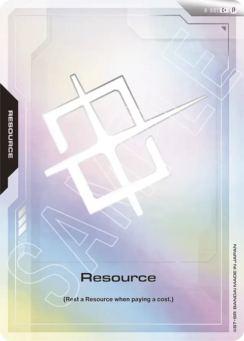 Resource - Gundam Card Game card