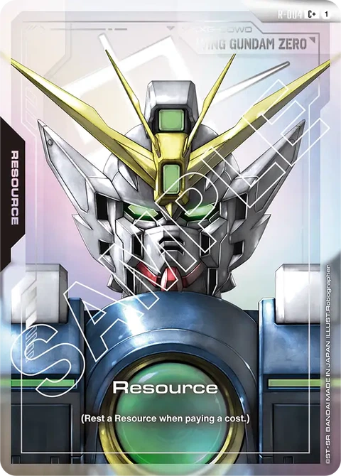 Resource - Gundam Card Game card
