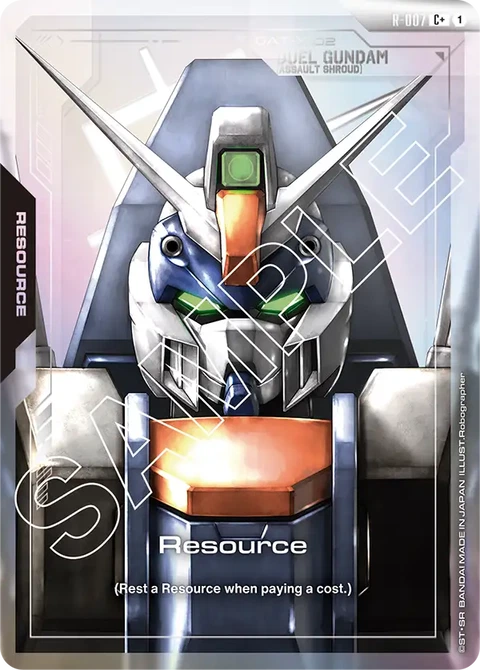 Resource - Gundam Card Game card