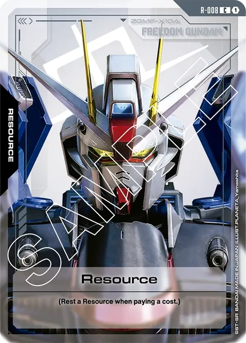 Resource - Gundam Card Game card