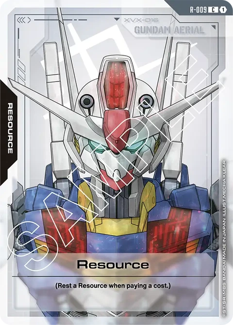 Resource - Gundam Card Game card