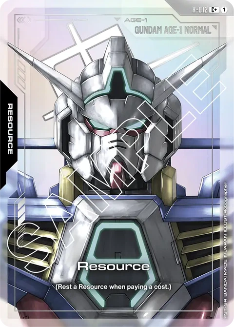 Resource - Gundam Card Game card