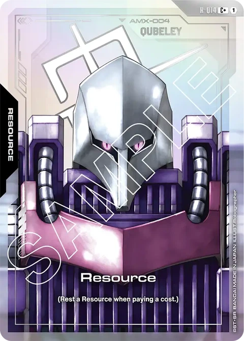 Resource - Gundam Card Game card