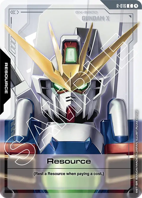 Resource - Gundam Card Game card