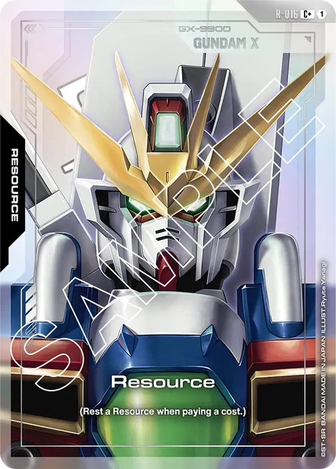 Resource - Gundam Card Game card