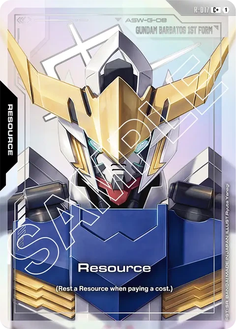 Resource - Gundam Card Game card
