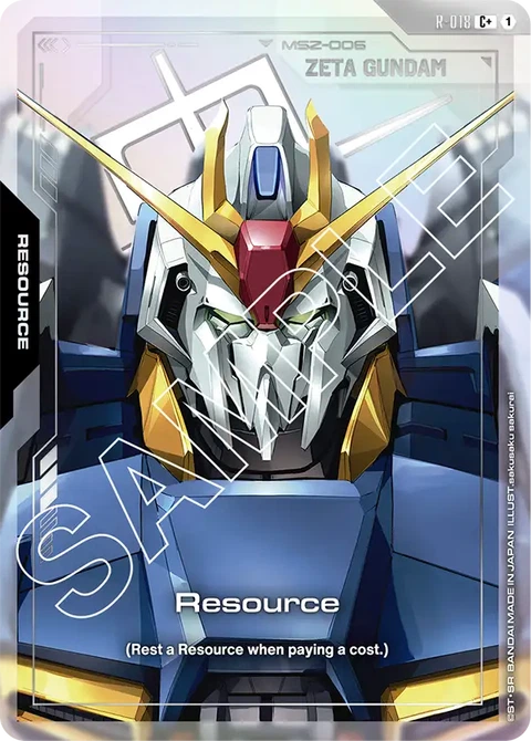 Resource - Gundam Card Game card