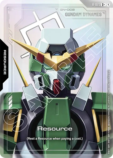 Resource - Gundam Card Game card