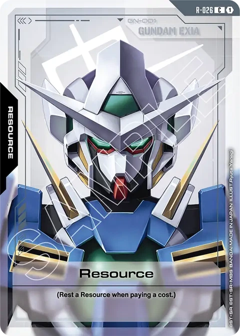 Resource - Gundam Card Game card