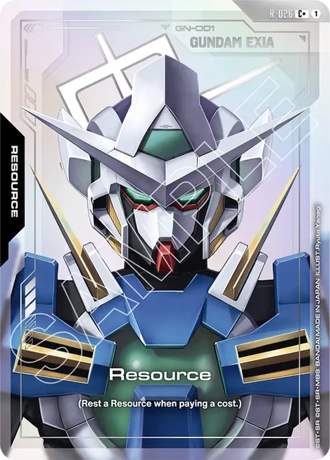 Resource - Gundam Card Game card
