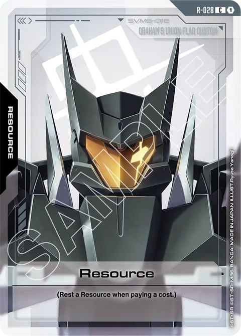 Resource - Gundam Card Game card