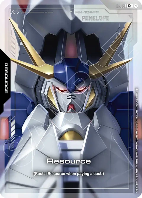 Resource - Gundam Card Game card