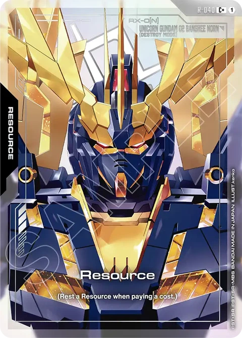 Resource - Gundam Card Game card