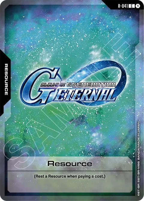 Resource - Gundam Card Game card