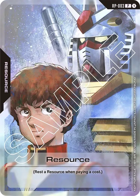 Resource - Gundam Card Game card