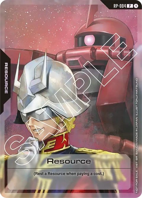 Resource - Gundam Card Game card