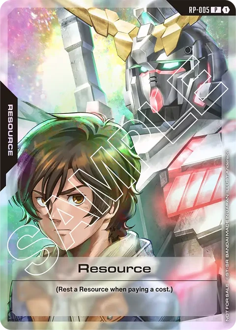 Resource - Gundam Card Game card