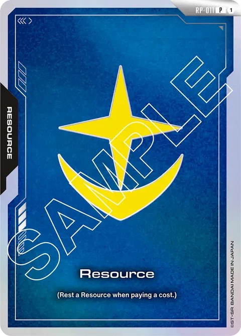Resource - Gundam Card Game card