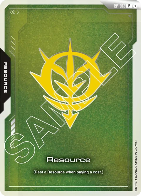 Resource - Gundam Card Game card