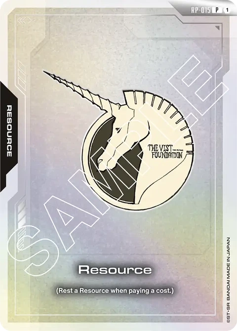 Resource - Gundam Card Game card