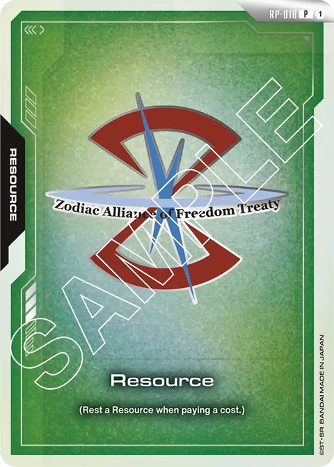 Resource - Gundam Card Game card