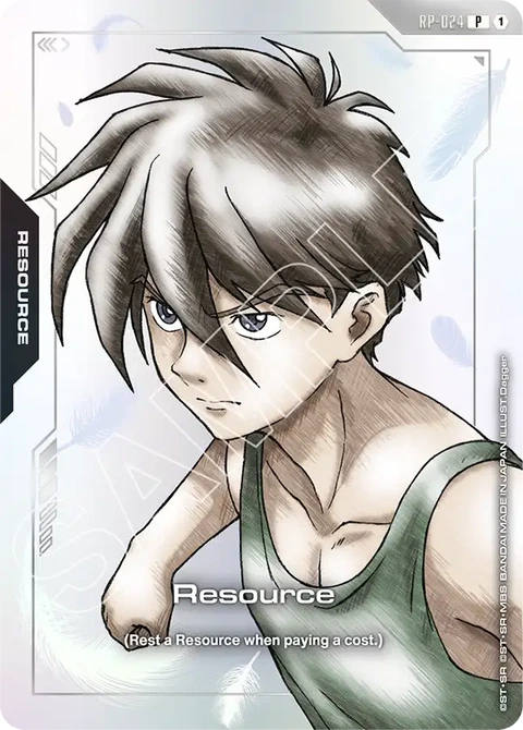 Resource - Gundam Card Game card