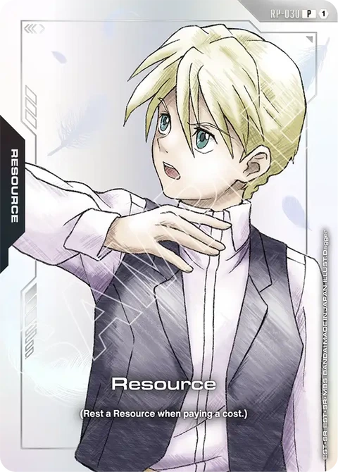 Resource - Gundam Card Game card