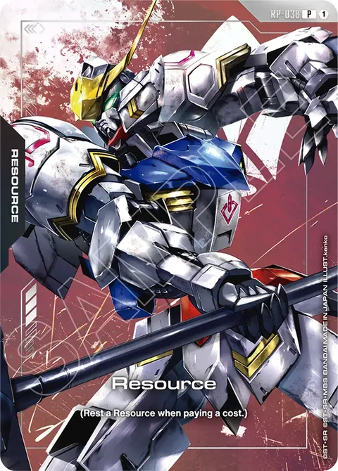 Resource - Gundam Card Game card
